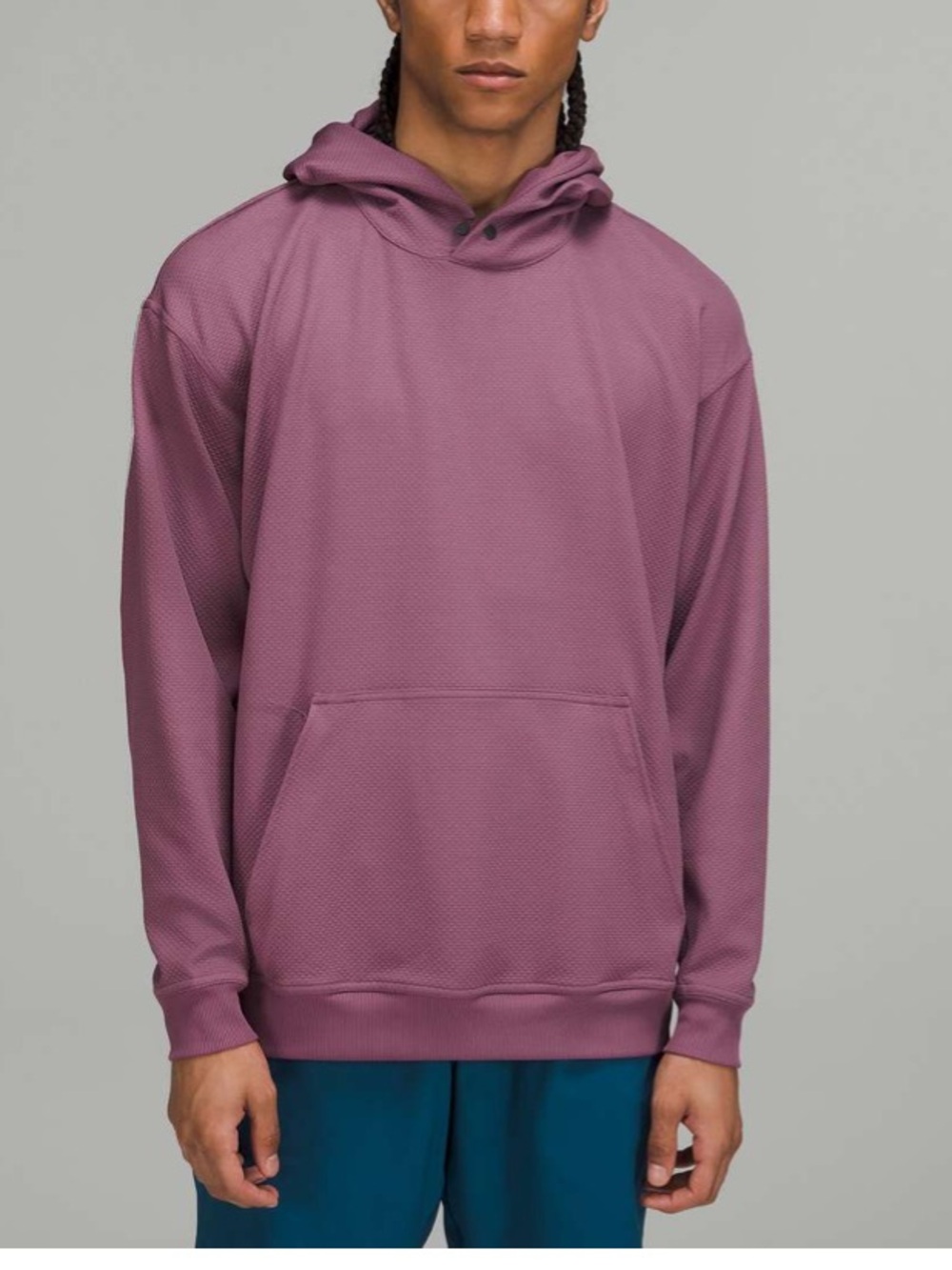 lululemon athletica Relaxed-Fit Training Hoodie Plum L